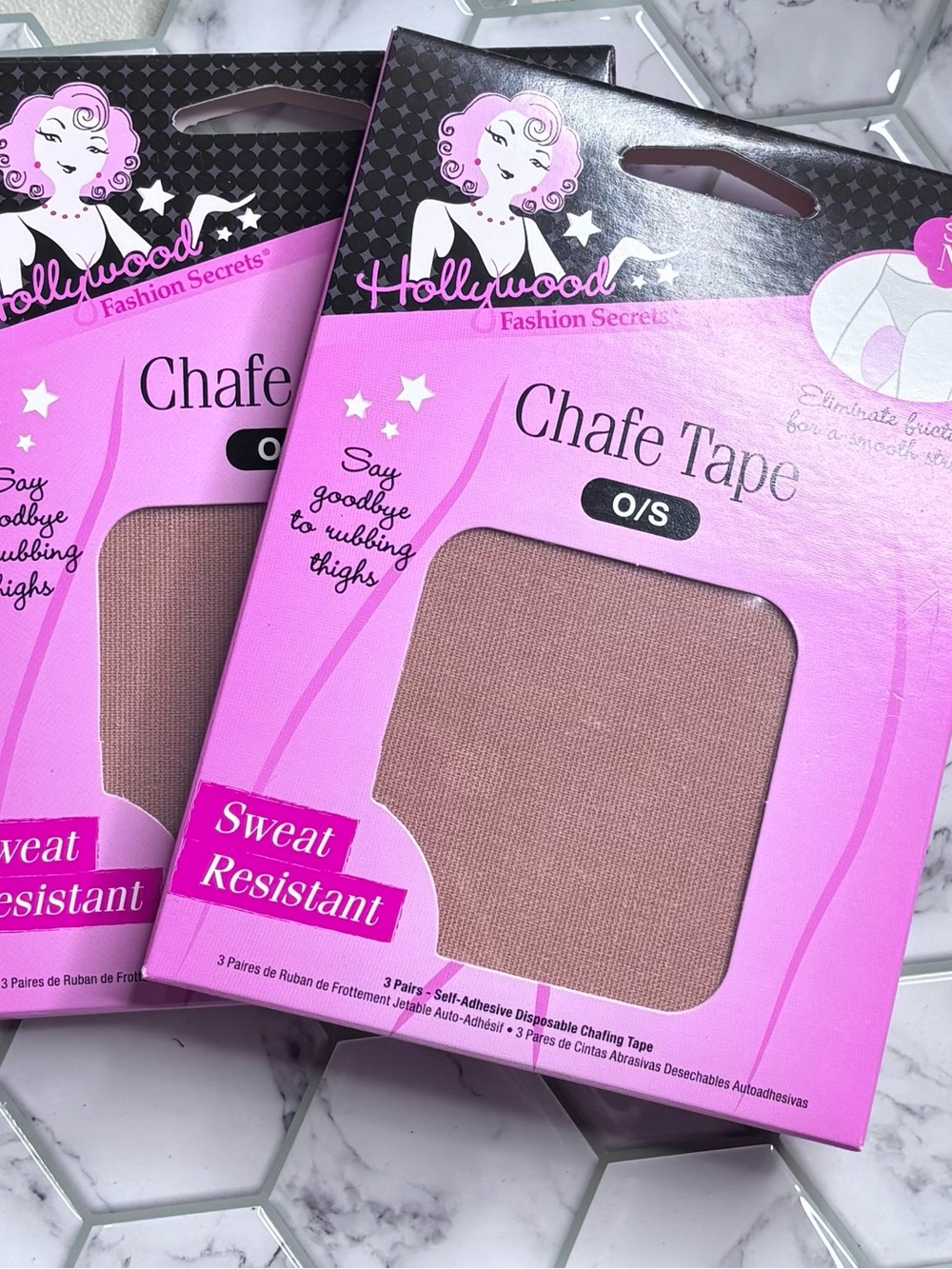 Hollywood Fashion Secrets Chafe Tape - Nude Pink